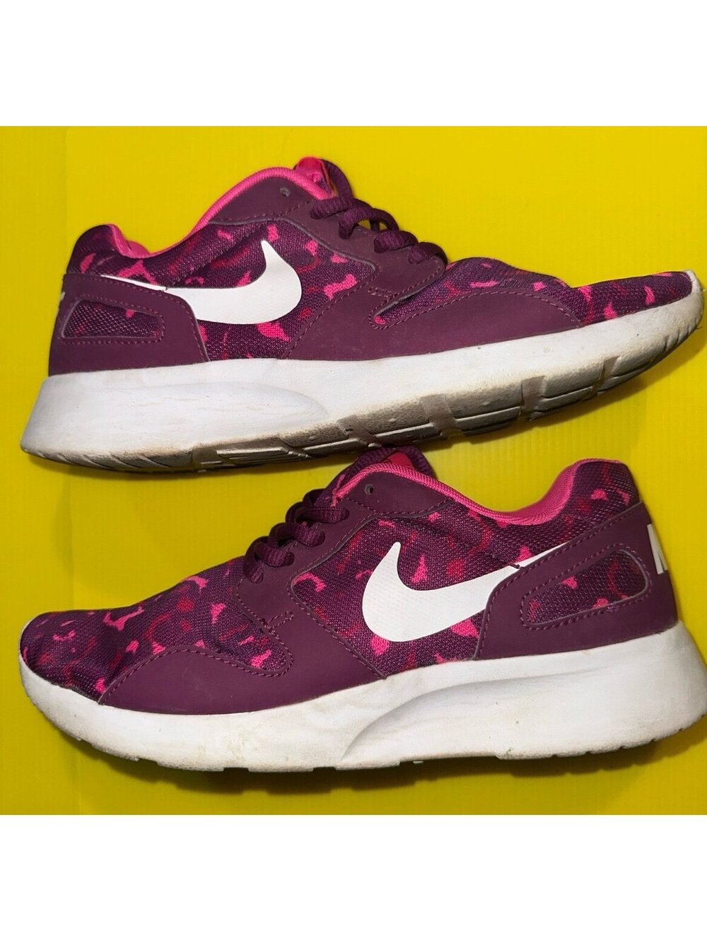 Nike purple and pink shoes size 6